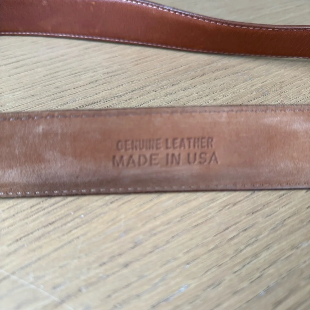 W. KLEINBERG Smooth Leather 1.5” Belt Size 40